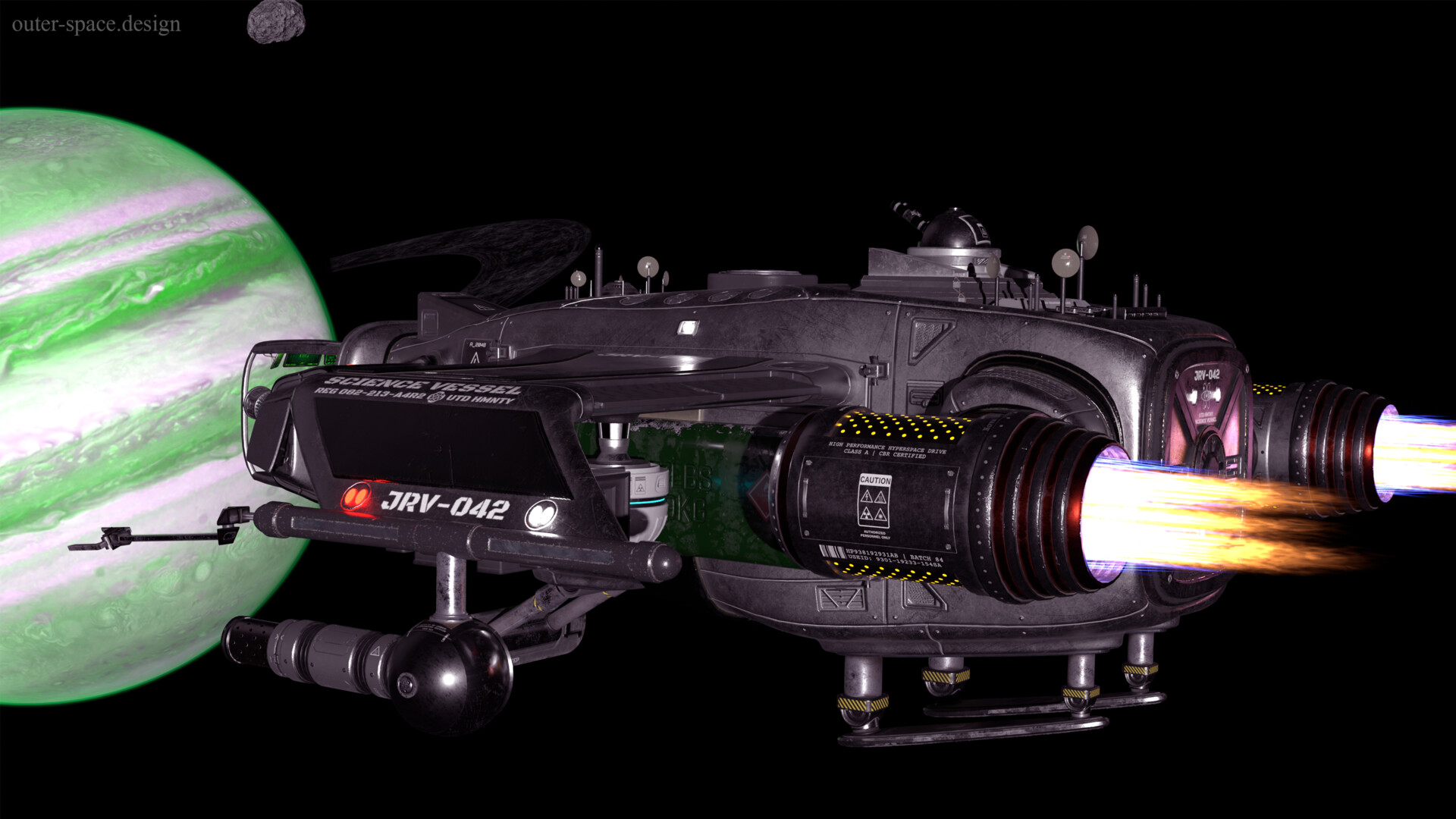 A big spaceship
